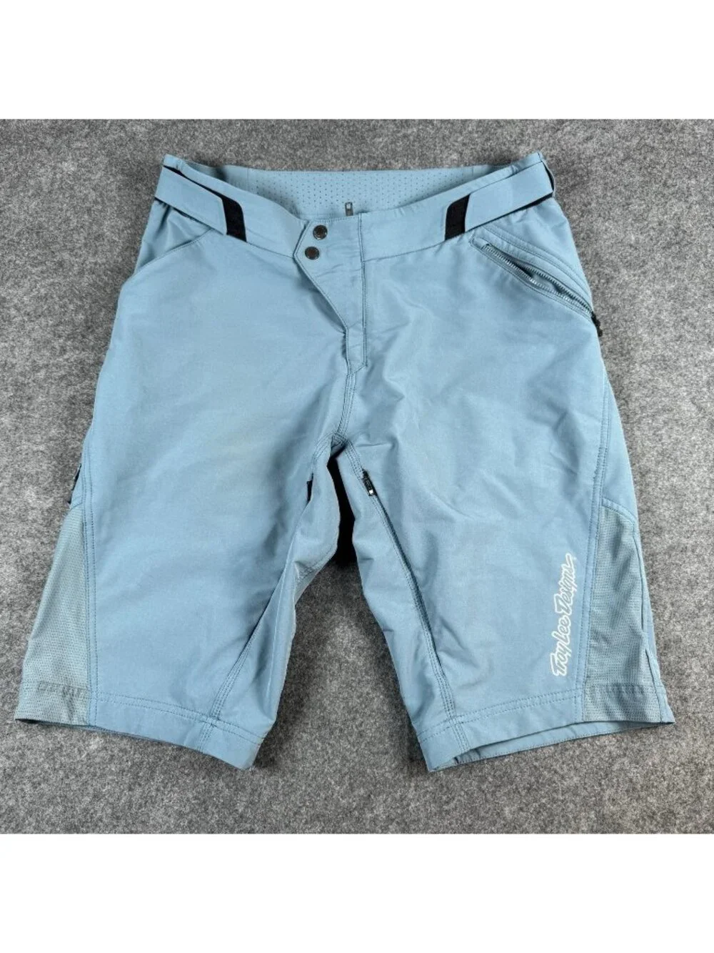 Troy Lee Designs Shorts Mens Size 32 Blue Ruckus Mountain Bike Trail Cycling